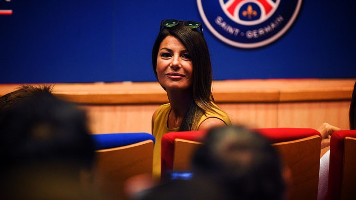 ilaria d amico psg luglio 2018