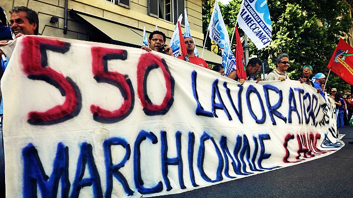 sciopero operati fiat luglio 2009