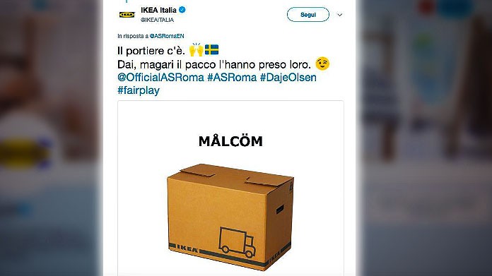 tweet ikea