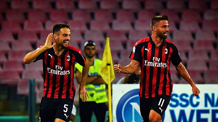 bonaventura borini esultanza milan agosto 2018