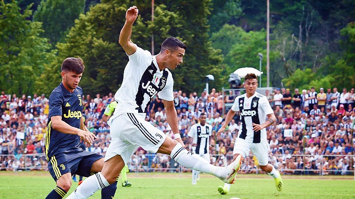 Cristiano ronaldo juventus villar perosa agosto