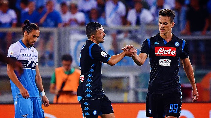 mario rui milik esultanza lazio napoli agosto 2018