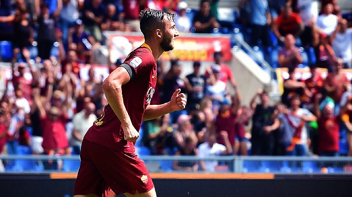 cristante esultanza roma settembre 2018