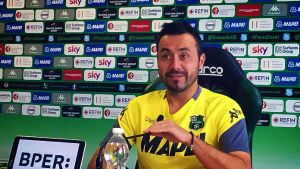 Sassuolo, conferenza De Zerbi: «Mai parlato di Europa League. Non c’è nessun caso Babacar»