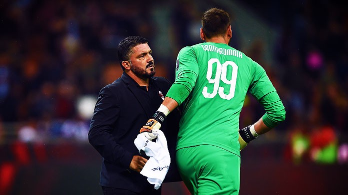 gattuso donnarumma milan