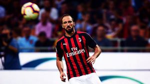 Infortunio Higuain, il Pipita torna tra i convocati in Europa League