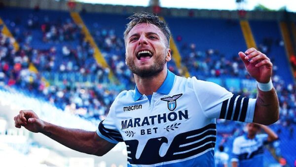 Immobile esultanza lazio settembre