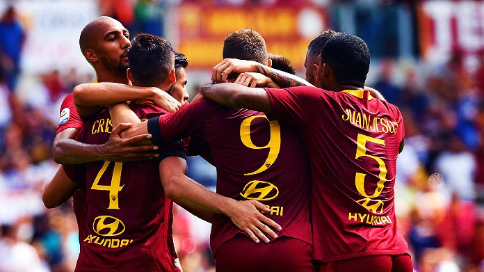 roma esultanza settembre 2018 1