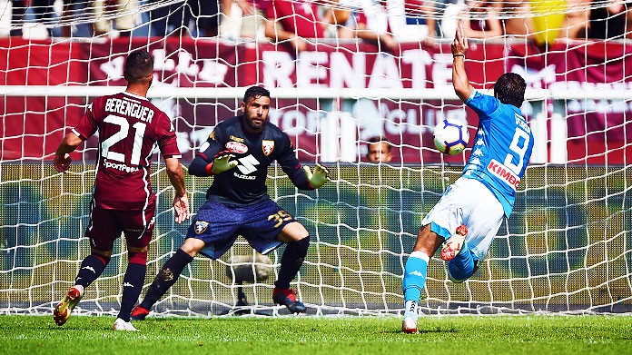 verdi gol torino napoli settembre 2018