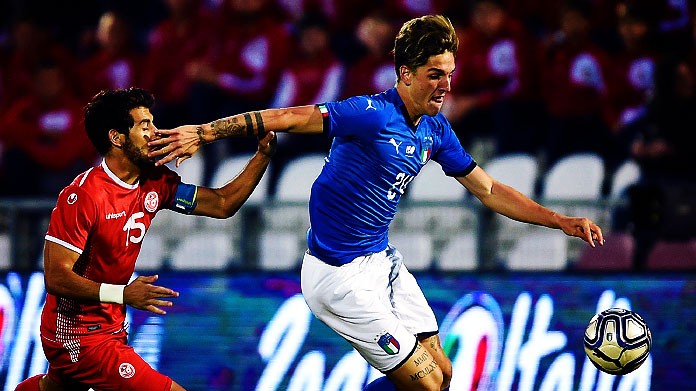 amine zaniolo italia tunisia under 21 ottobre 2018