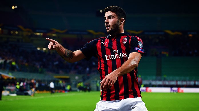 cutrone esultanza milan ottobre 2018