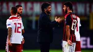 Milan, Gattuso: «Cutrone mi mette sempre in difficoltà»