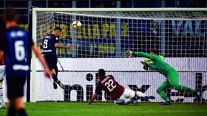 icardi gol derby inter milan ottobre 2018