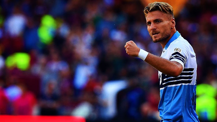 immobile esultanza lazio settembre 2018
