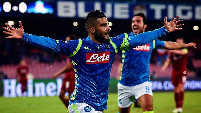 insigne esultanza bis napoli ottobre 2018