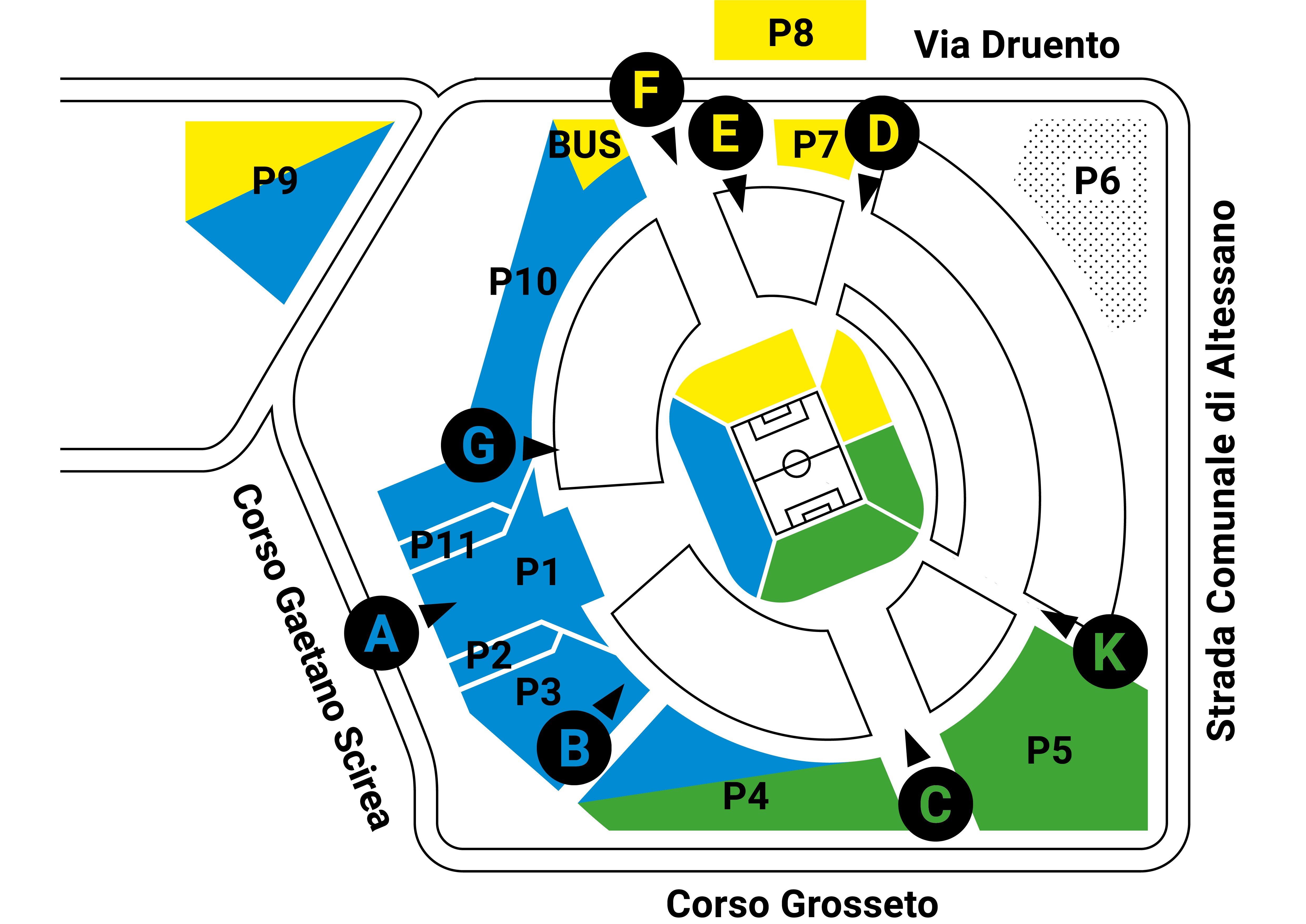 parcheggi juventus stadium