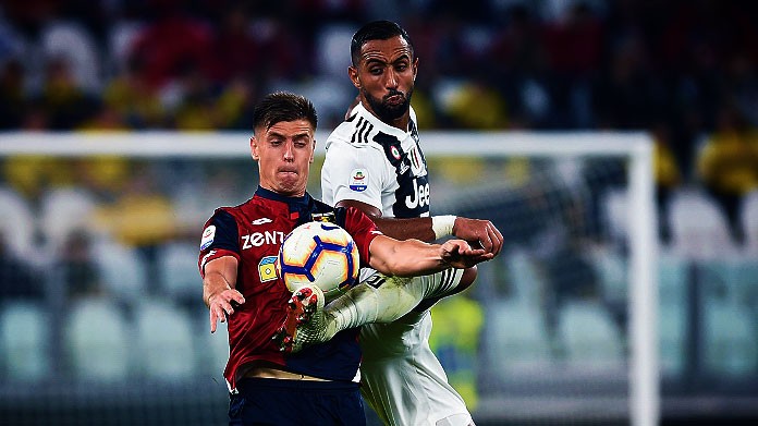 piatek benatia juventus-genoa