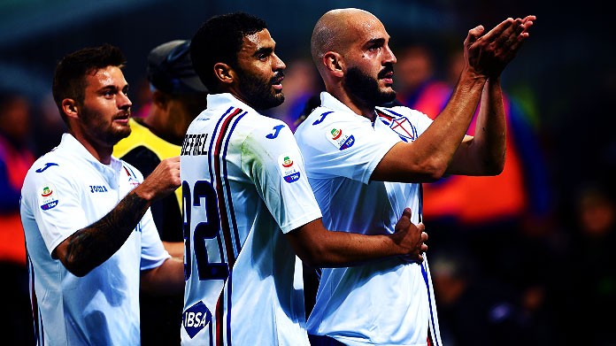 saponara esultanza sampdoria ottobre 2018