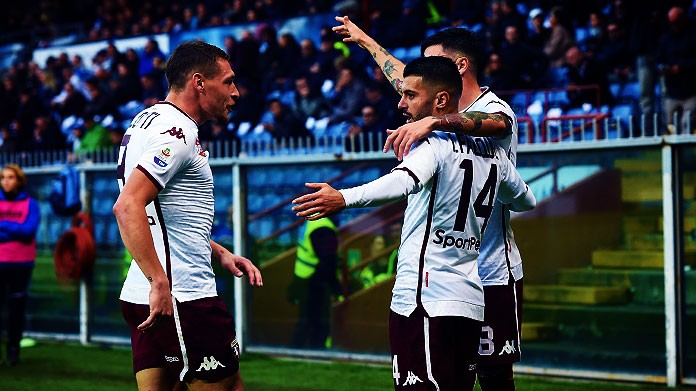 belotti iago falque esultanza torino novembre 2018