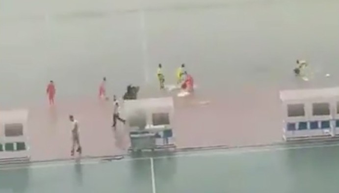 congo campo allagato