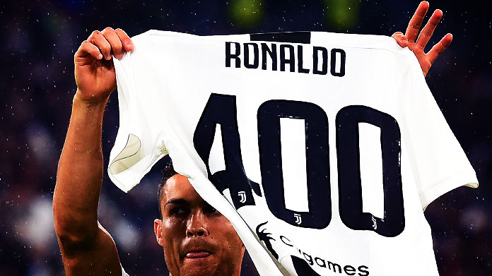 cristiano ronaldo 400 juventus novembre 2018