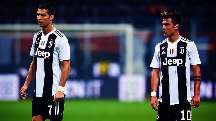 cristiano ronaldo dybala juventus novembre 2018