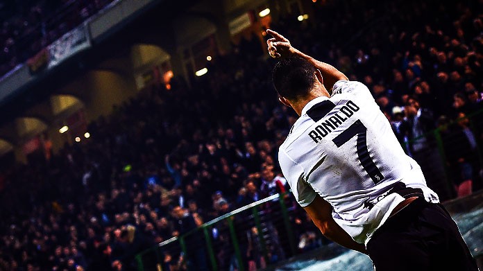 cristiano ronaldo esultanza juventus novembre 2018 2
