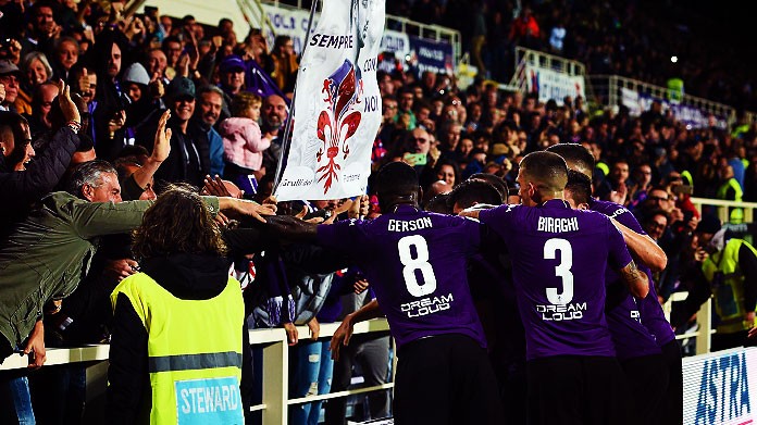fiorentina esultanza novembre 2018