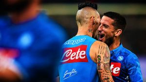 Napoli, i sorrisi di Hamsik e Mertens: raggiunti due traguardi importanti