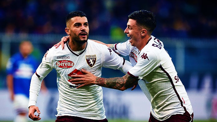 iago falque baselli esultanza torino novembre 2018