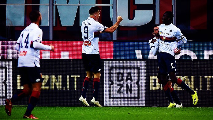 piatek kouame esultanza genoa ottobre 2018