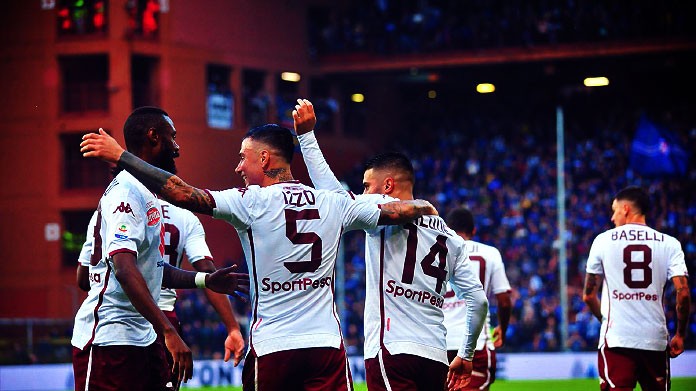 torino esultanza tris novembre 2018