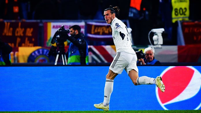 bale esultanza bis real madrid novembre 2018