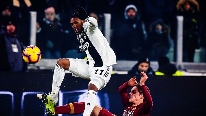 douglas costa zaniolo juventus roma dicembre 2018