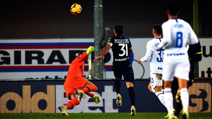 pellissier gol bis chievo inter dicembre 2018