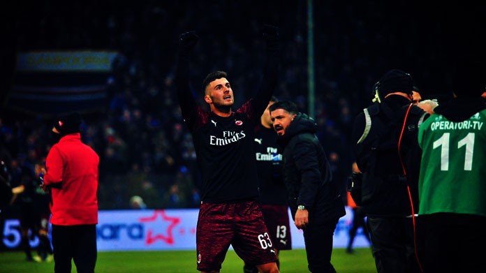 cutrone esultanza milan gennaio 2019