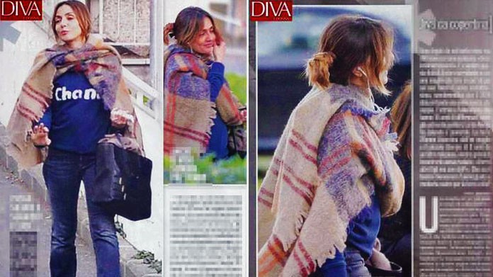 ambra angiolini incinta diva donna