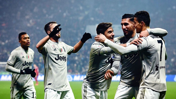 juventus esultanza febbraio 2019