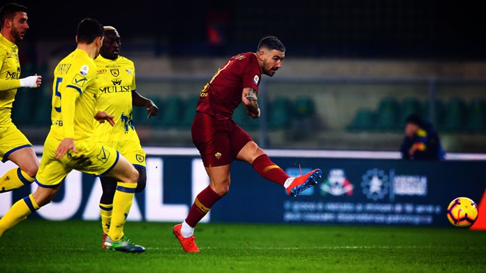 kolarov gol chievo roma febbraio 2019