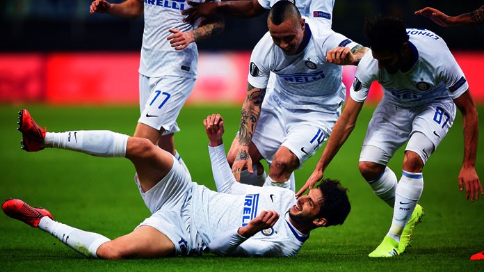 ranocchia esultanza inter febbraio 2019