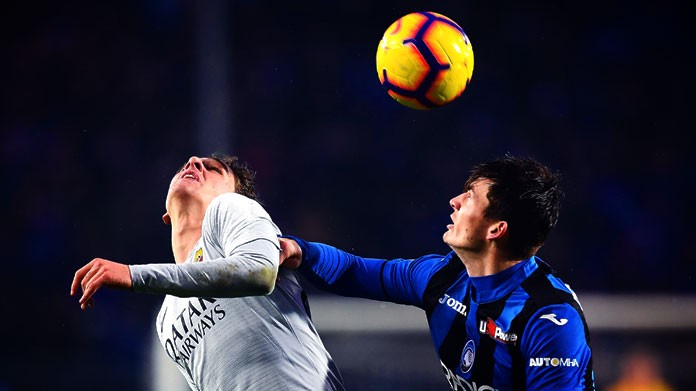 zaniolo de roon atalanta roma gennaio 2019
