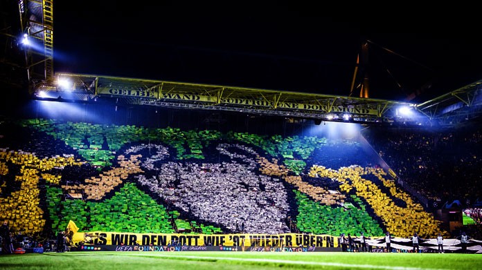 borussia dortmund tifosi marzo 2019