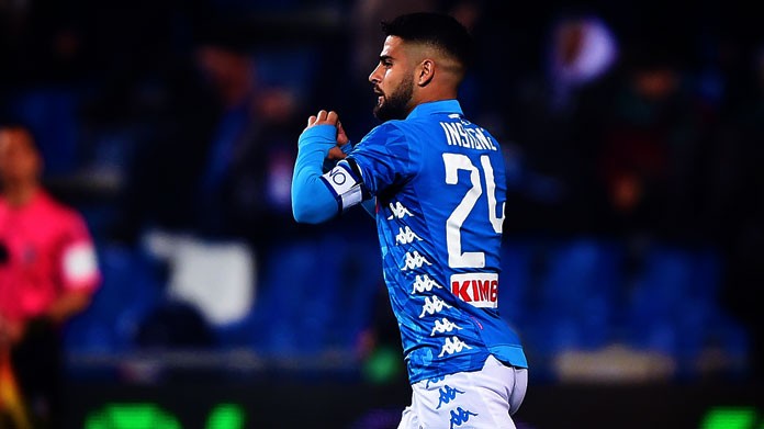 insigne esultanza napoli marzo 2019