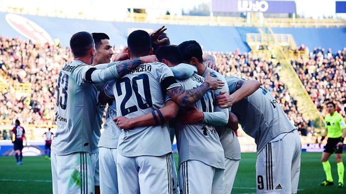 juventus esultanza febbraio 2019