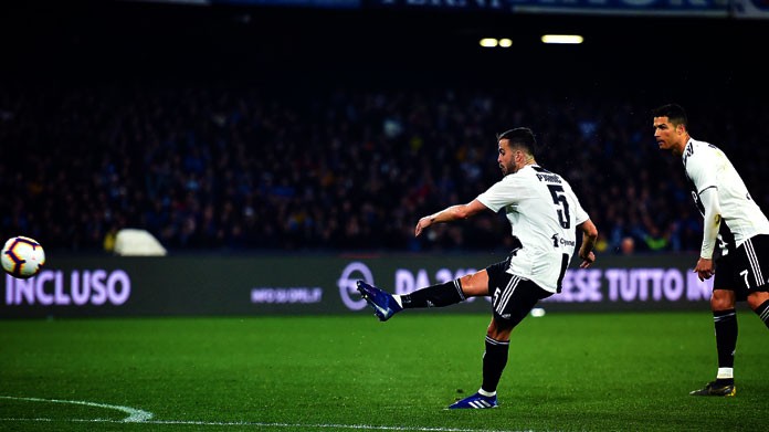 pjanic gol cristiano ronaldo juventus marzo 2019