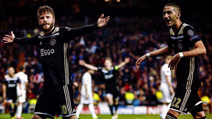 schone esultanza ajax marzo 2019