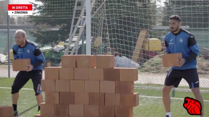 Allenamento Atalanta
