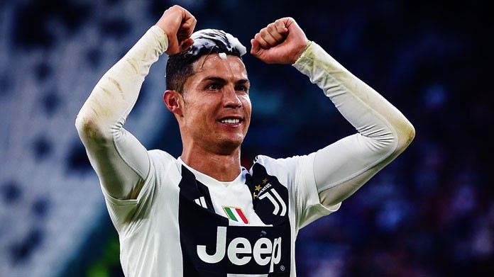 cristiano ronaldo esultanza juventus aprile 2019 1