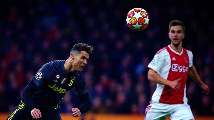cristiano ronaldo gol ajax juventus aprile 2019
