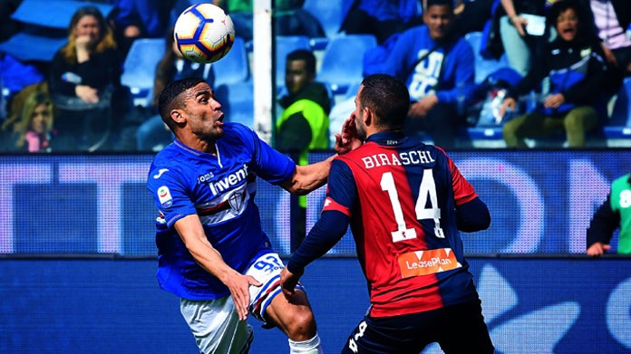 defrel biraschi sampdoria genoa derby aprile 2019